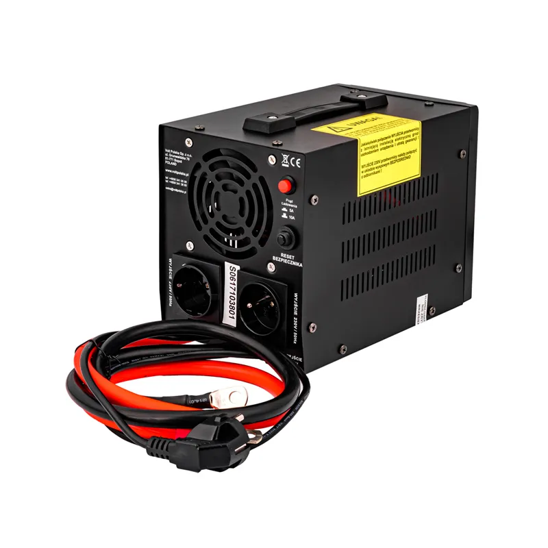 Záložný zdroj ZZ20 12V 230V 300W sínusový - čierna