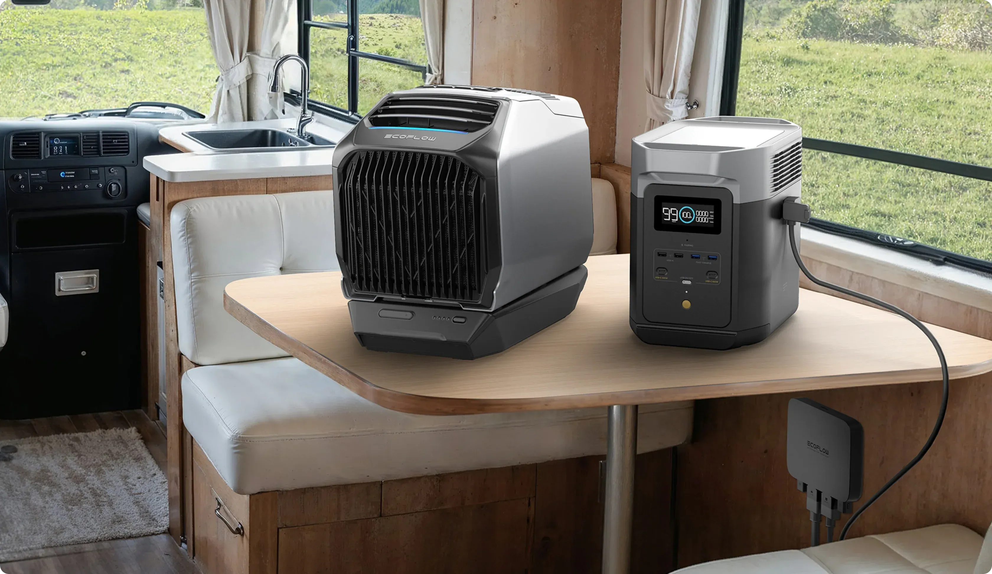 EcoFlow alternátorový nabíjač 3v1