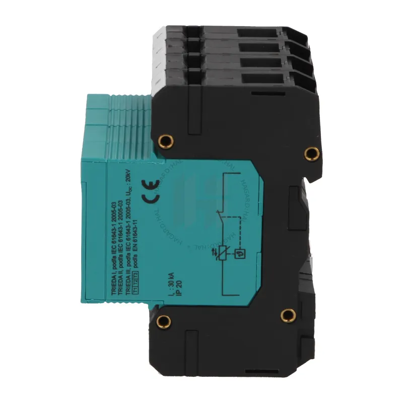 Zvodič prepätia AC T1+T2 Kiwa 81.004 4P 280V/12,5kA
