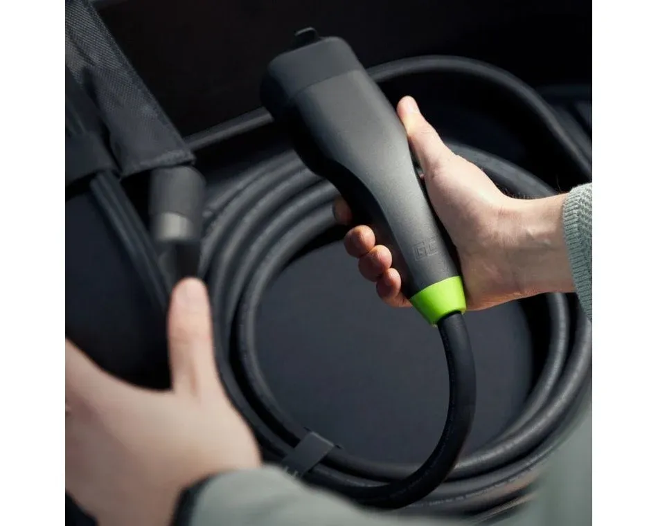 EV nabíjací kábel Green Cell Snap Type 2 22kW 5m
