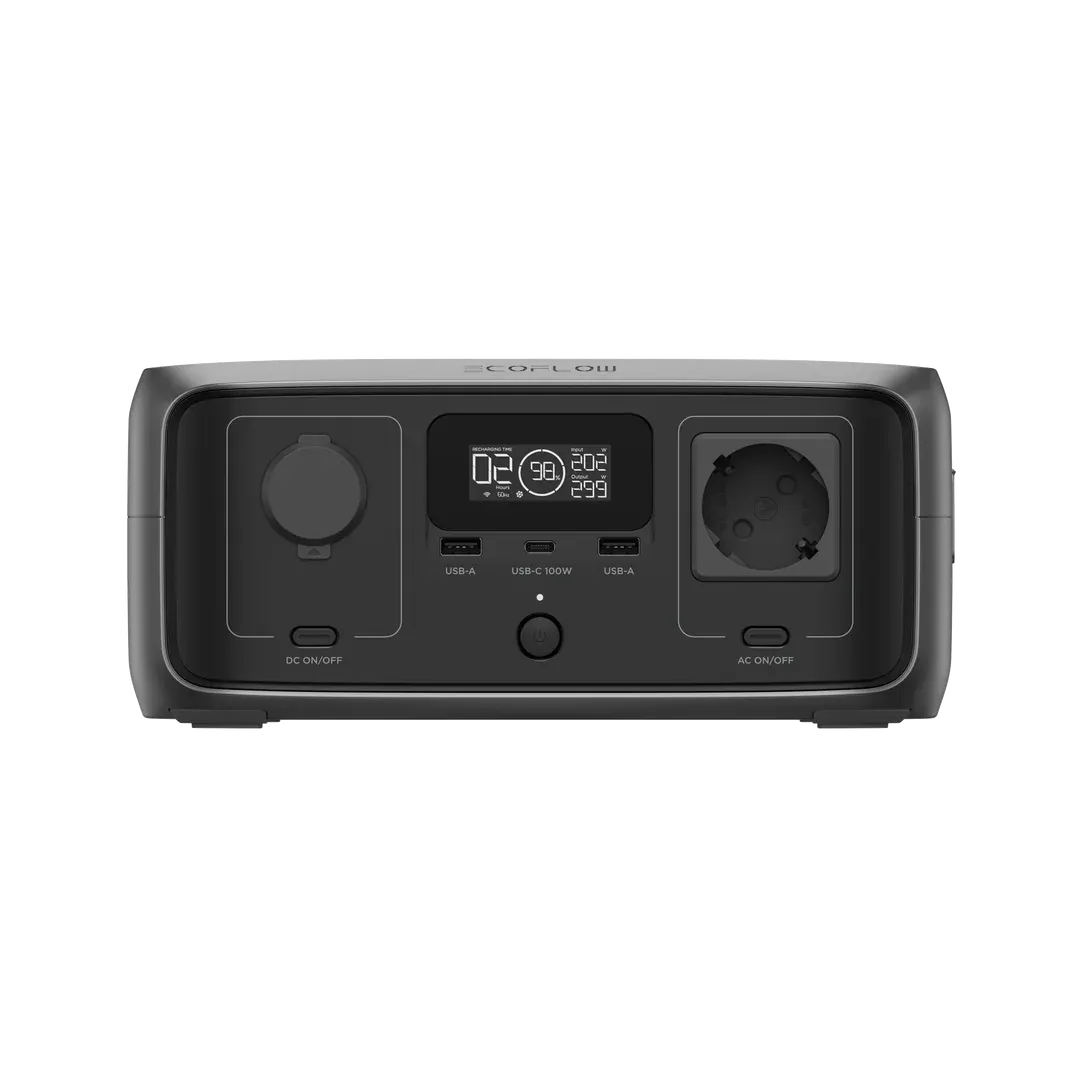 EcoFlow RIVER 3 UPS 245Wh prenosná elektráreň + EcoFlow 45W solárny panel (Typ-C)