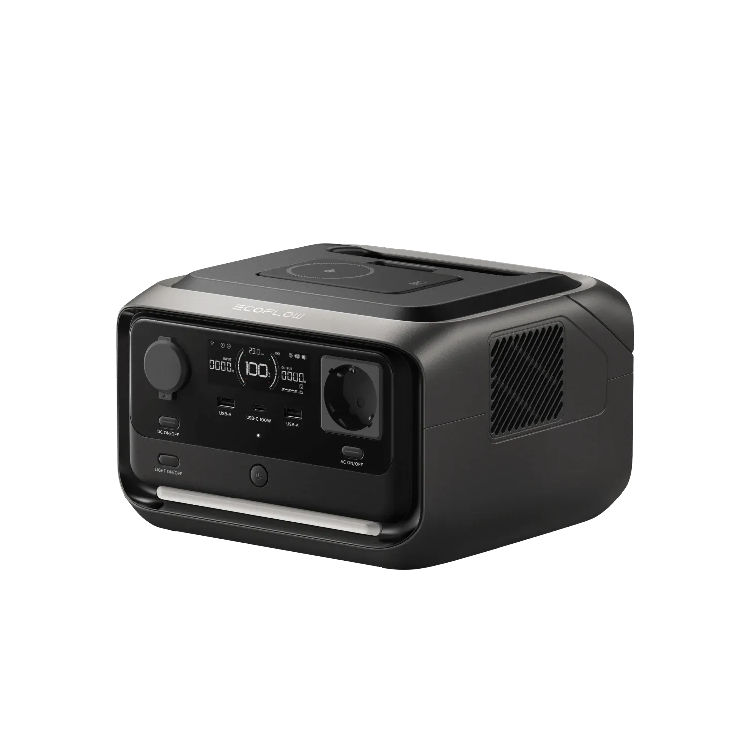 EcoFlow RIVER 3 Plus Wireless - 286 Wh prenosná elektráreň + powerbanka RAPID 5000