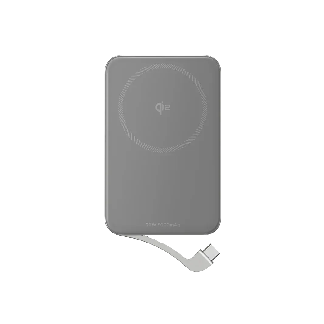EcoFlow RAPID magnetická powerbanka (5000 mAh) - stříbrná