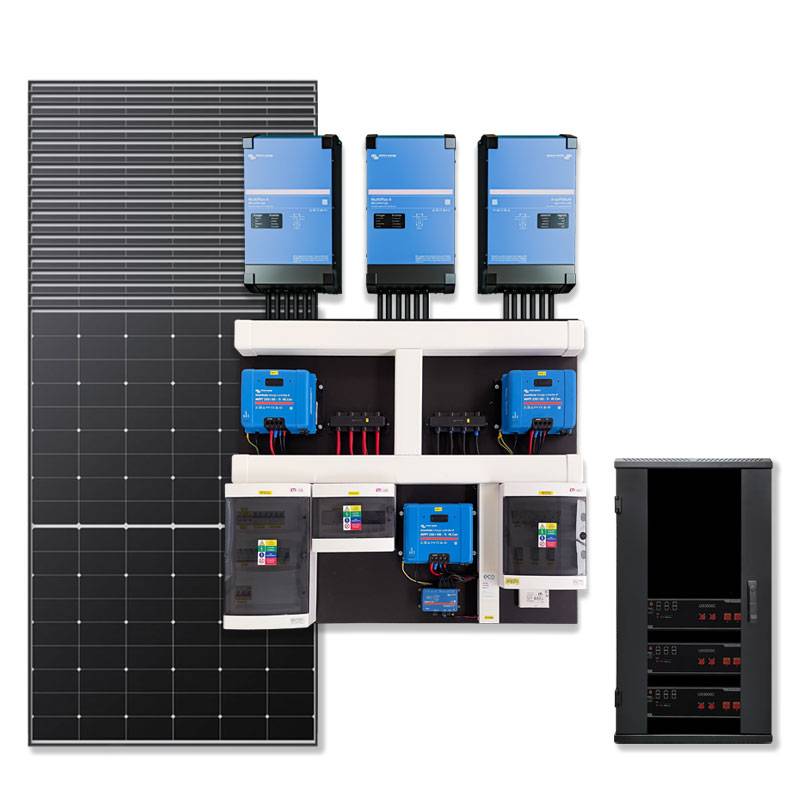 Hybrid Victron 10,44kWp 9,6kWh 3-fáz predpripravený solárny systém