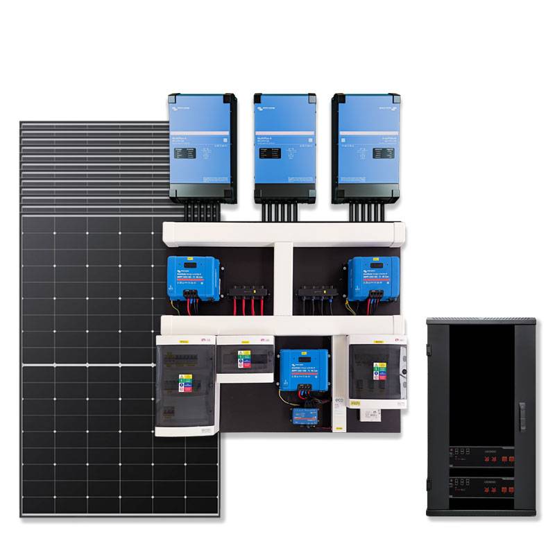 Hybrid Victron 6,96kWp 9,6kWh 3-fáz predpripravený solárny systém