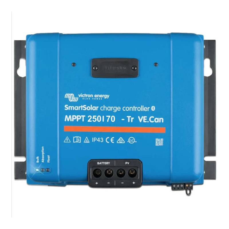Solárny MPPT regulátor nabíjania Victron Energy SmartSolar 250V 70A -Tr VE.Can