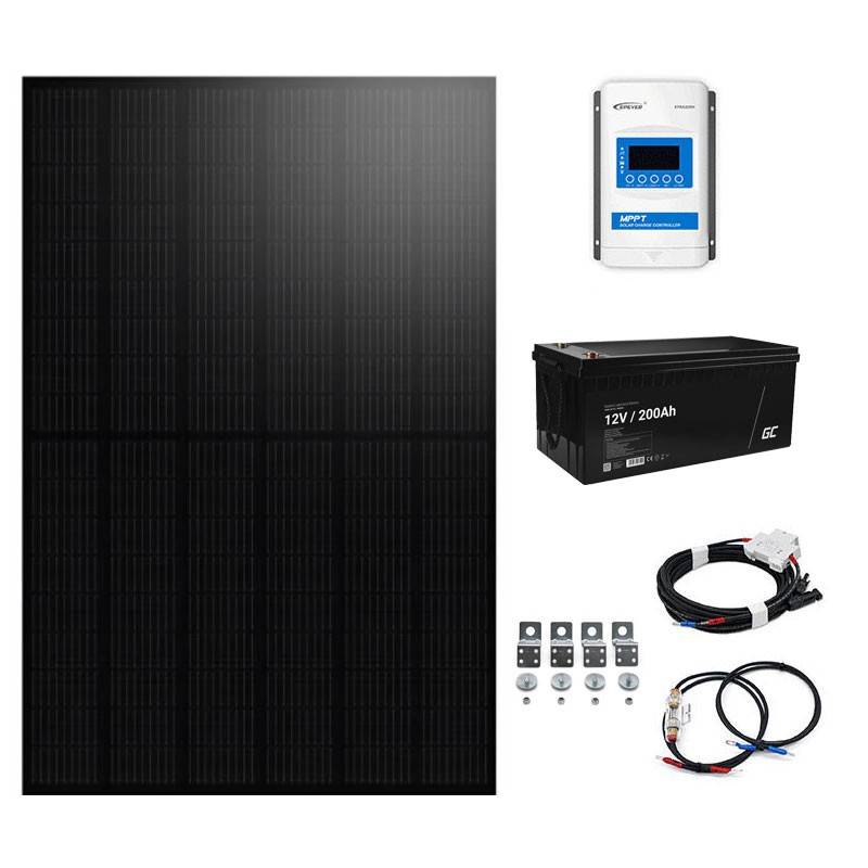 Solárny ostrovný systém 12V 430Wp 200Ah