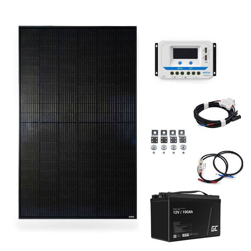 Solárny ostrovný systém 12V 240Wp 100Ah