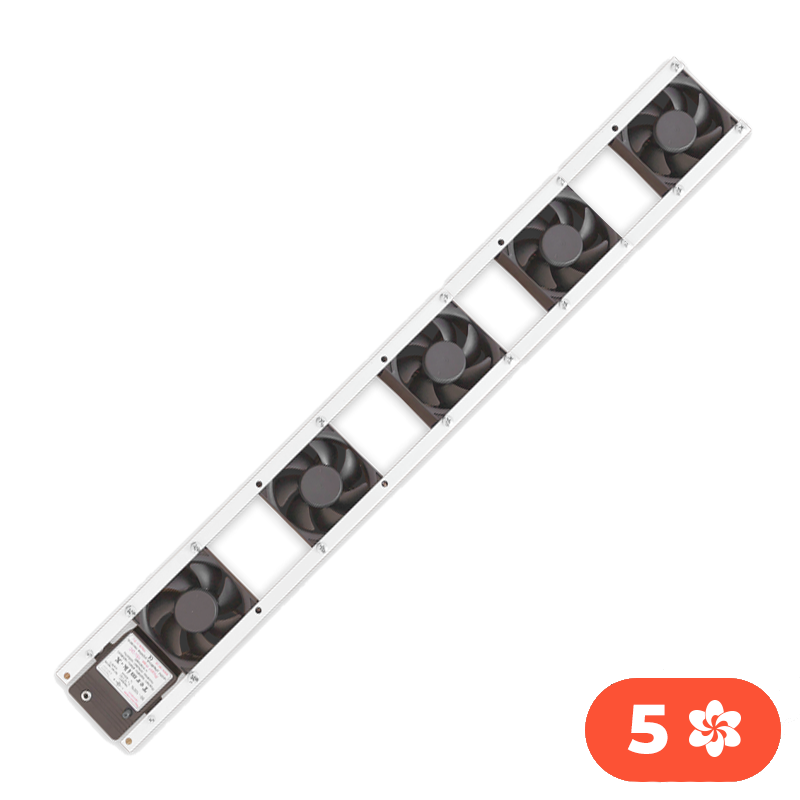 CEL Šumperk Ventilátor pod radiátor Termík 5 ventilátorov