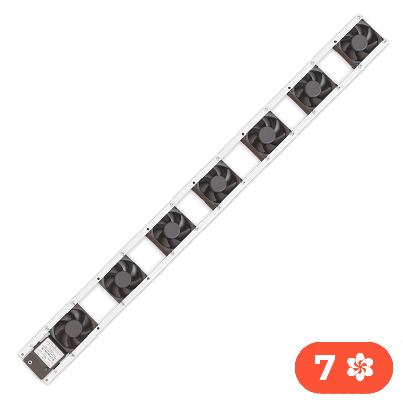 CEL Šumperk Ventilátor pod radiátor Termík 7 ventilátorov