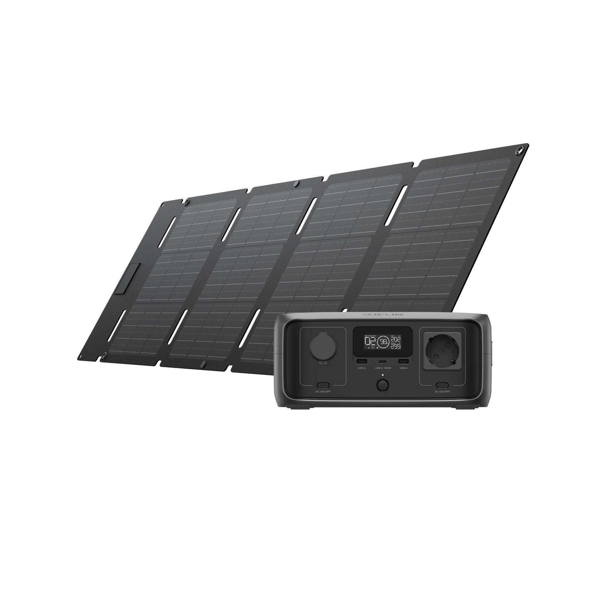 EcoFlow EcoFlow RIVER 3 UPS 245Wh prenosná elektráreň + EcoFlow 45W solárny panel (Typ-C)